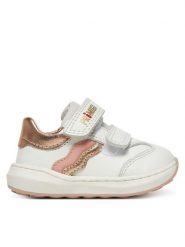Primigi Sneakersy 7901011 Biały. Białe buty sportowe dziewczęce Primigi, bez wzorów, ze skóry, bez zapięcia. Za 269.99 zł.