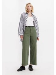 Levi's Spodnie - Comfort fit - w kolorze khaki rozmiar: W29/L29. Brązowe spodnie materiałowe damskie Levi's, bez wzorów, z materiału, klasyczne. Za 107.45 zł.