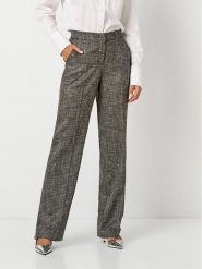 Rosner Spodnie "Luisa" w kolorze czarnym rozmiar: 36K. Czarne spodnie materiałowe damskie Rosner, bez wzorów, z materiału, z podwyższonym stanem. Za 173.99 zł.