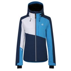 Kurtka Narciarska Damska Chute. Niebieskie kurtki damskie Dare 2b, s, bez wzorów, bez kaptura, narciarskie. Za 274.99 zł.