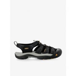 Sandały trekkingowe męskie Keen Newport H2. Czarne sandały męskie Keen, bez zapięcia. Za 377.99 zł.