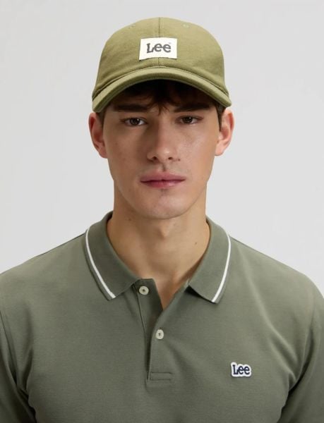 MESKA CZAPKA LEE CAP MERCANTILE GREEN 112377733. Zielone czapki męskie Lee, bez wzorów. Za 79.99 zł.