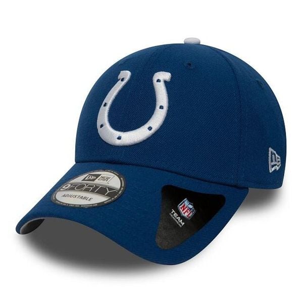 Czapka z daszkiem New Era NFL Indianapolis Colts. Białe czapki męskie New Era, bez wzorów, z materiału, sportowe. Za 167.50 zł.