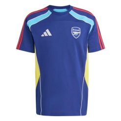 Koszulka Arsenal UBP 2025/26. Niebieskie t-shirty sportowe męskie Adidas, xl, z dzianiny, bez ramiączek, do piłki nożnej. Za 164.00 zł.