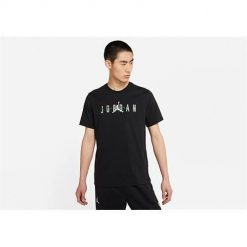 Koszulka sportowa męska Nike Air Jordan Sport Dna. Czarne t-shirty sportowe męskie Nike, m, z bawełny, bez ramiączek. Za 228.00 zł.