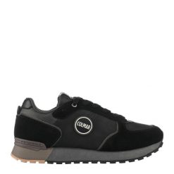 Buty Sneakersy męskie COLMAR TRAVIS BOOST skóra, zamsz. Czarne buty sportowe na co dzień męskie Colmar, z gumy, bez zapięcia, trekkingowe. Za 569.99 zł.