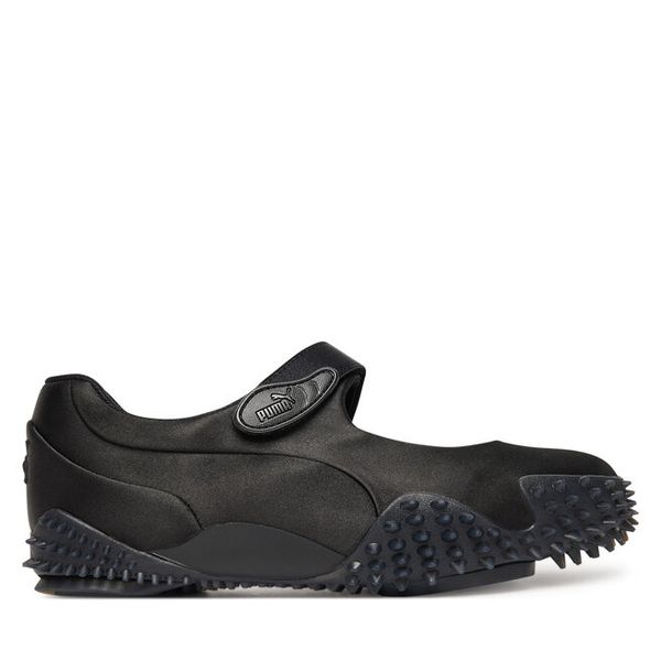 Półbuty Puma. Czarne półbuty damskie Puma, bez wzorów, bez obcasa, na płaskiej podeszwie. Za 386.99 zł.