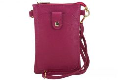 Listonoszka skórzana BARBERINI'S fuksja 963-14. Czerwone shopper bag damskie Barberinis, bez wzorów, ze skóry, bez dodatków. Za 149.99 zł.