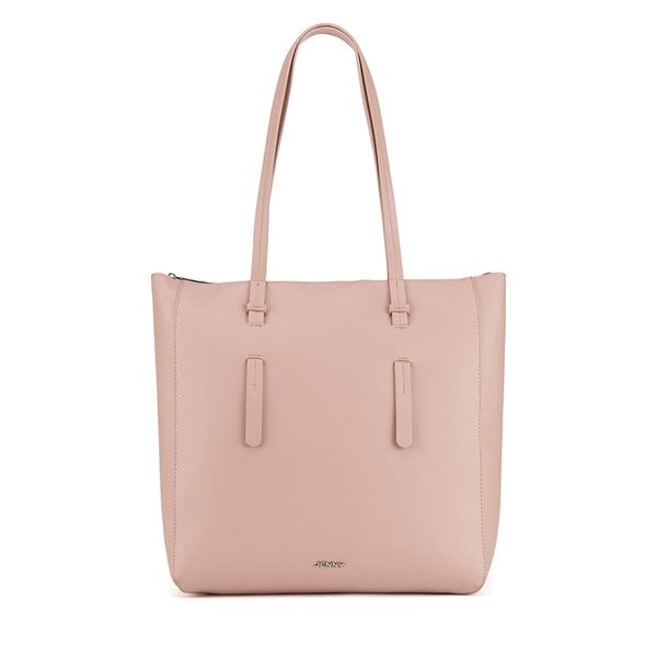 Torebka JENNY. Czerwone torebki klasyczne damskie Jenny, bez wzorów, bez dodatków. Za 149.99 zł.