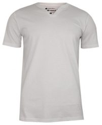 Biały Bawełniany T-Shirt -PAKO JEANS- Męski, Krótki Rękaw, Dekolt w Serek z Guzikami, BASIC. Białe t-shirty męskie Pako Jeans, m, bez wzorów, z bawełny, bez kołnierzyka. Za 67.00 zł.