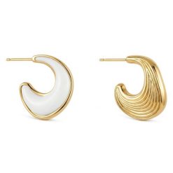 Kolczyki Guess. Białe kolczyki damskie Guess. Za 273.99 zł.