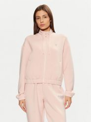 Guess Bluza V4BQ14 K7UW2 Różowy Regular Fit. Czerwone bluzy bez kaptura damskie Guess, xs, z wiskozy. Za 209.99 zł.