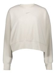 Nike Bluza "Plush" w kolorze kremowym rozmiar: XL. Brązowe bluzy bez kaptura damskie Nike, xl. Za 156.98 zł.