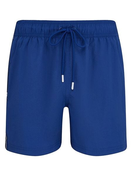 Reebok Szorty kąpielowe "Tanner" w kolorze granatowym rozmiar: L. Niebieskie szorty sportowe męskie Reebok, l, z materiału, outdoorowe. Za 65.99 zł.