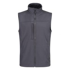 Ocieplana Męska Softshell Flux. Szare kurtki softshell damskie Regatta, m, bez wzorów, z softshellu, bez kaptura. Za 134.99 zł.