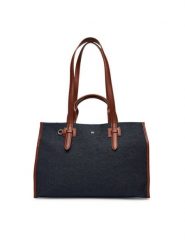 Weekend Max Mara Torebka Giannadenim 2525516104650 Niebieski. Niebieskie torebki klasyczne damskie Weekend Max Mara, bez wzorów, z materiału, bez dodatków. Za 1,549.00 zł.