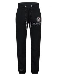Geographical Norway Spodnie dresowe "Mvick" w kolorze czarnym rozmiar: S. Czarne spodnie dresowe męskie Geographical Norway, bez wzorów, z dresówki. Za 78.47 zł.