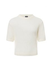 JOOP! Sweter z dzianiny z alpaką - Kima Kobiety Sztuczne włókno beżowy, 42. Brązowe swetry klasyczne damskie Joop!, z dzianiny, bez kołnierzyka. Za 599.95 zł.