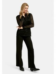 Milano Italy Bluzka w kolorze czarnym rozmiar: 36. Czarne bluzki damskie Milano Italy, bez wzorów, bez kołnierzyka, bez ramiączek. Za 173.99 zł.