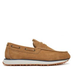Mokasyny Napapijri. Brązowe mokasyny męskie Napapijri. Za 399.99 zł.