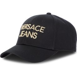 Czapka z daszkiem VERSACE JEANS - E8HTBK01 65021 Y6A. Czarne czapki męskie Versace Jeans, bez wzorów, z bawełny. W wyprzedaży za 169.00 zł.