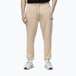 Spodnie męskie Pitbull Track San Diego. Brązowe spodnie materiałowe męskie PITBULL, bez wzorów, z bawełny, eleganckie. Za 209.99 zł.