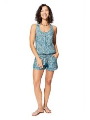 Ipanima Kombinezon w kolorze błękitnym rozmiar: 38/40. Niebieskie kombinezony damskie Ipanima, bez wzorów, sportowe, bez kołnierzyka, bez ramiączek. Za 65.99 zł.