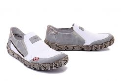 RIEKER L0359-80 white combination, półbuty damskie. Białe półbuty damskie Rieker, bez wzorów, bez obcasa. Za 223.93 zł.