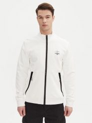Aeronautica Militare Bluza 251FE1986F581 Biały Regular Fit. Białe bluzy bez kaptura męskie AERONAUTICA MILITARE, m, z bawełny. Za 479.99 zł.