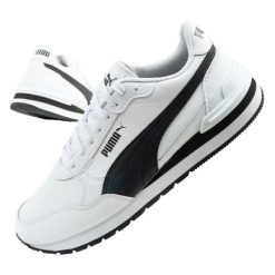 Buty Puma St Runner v4 39973603 białe. Białe buty sportowe na co dzień damskie bez wzorów, z materiału, trekkingowe. Za 310.47 zł.