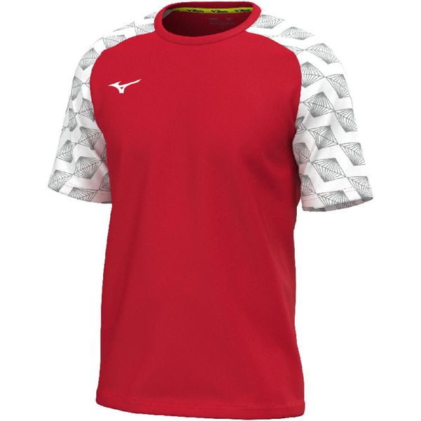 Koszulka Mizuno Team Kongougara. Niebieskie t-shirty sportowe męskie Mizuno, l, z materiału, bez ramiączek, na fitness i siłownię. Za 154.00 zł.