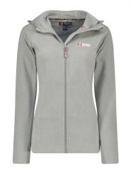 Canadian Peak Kurtka polarowa "Tugoodeak" w kolorze szarym rozmiar: M. Szare kurtki damskie Canadian Peak, m, bez wzorów, z polaru, bez kaptura. Za 65.45 zł.