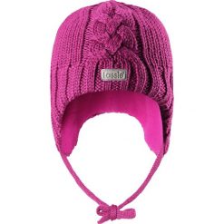 Czapka dziecięca 718724-4800 różowa r. 42-44. Czerwone czapki dziecięce Lassie by Reima, bez wzorów. Za 50.80 zł.