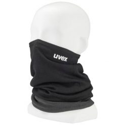 Bandana komin unisex Uvex Loop Thermo chusta wielofunkcyjna z wełny merino. Czarne szaliki i kominy damskie Uvex, bez wzorów, z wełny. Za 149.90 zł.