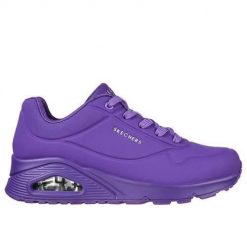 Buty do chodzenia damskie Skechers Uno Nights Shades. Buty sportowe na co dzień damskie Skechers, bez wzorów, z gumy, trekkingowe. Za 339.99 zł.
