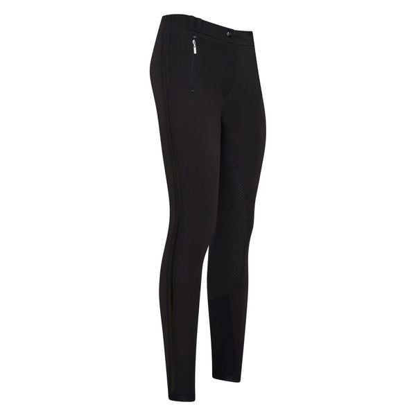 Damskie spodnie jeździeckie o pełnej przyczepności Euro-Star Slim Shape. Niebieskie spodnie materiałowe damskie EURO-STAR, bez wzorów, z mikrofibry, retro. Za 517.20 zł.