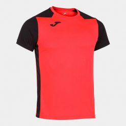Koszulka do biegania męska Joma Record II. Czarne t-shirty sportowe męskie Joma, m, bez ramiączek, do biegania. Za 83.05 zł.