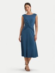 Lauren Ralph Lauren Sukienka codzienna 250872090009 Niebieski Regular Fit. Niebieskie sukienki damskie Lauren Ralph Lauren, na co dzień, bez wzorów, z syntetyku, bez kołnierzyka, bez ramiączek, proste. Za 569.99 zł.
