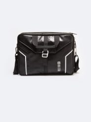 Torba na laptopa unisex z logo BIG STAR czarna GG574105 906. Czarne torby na laptopa damskie Big Star, bez wzorów. Za 219.99 zł.