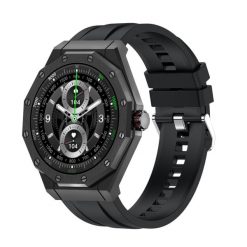 Zegarek Smartwatch Kiano Elegance Black czarny, Bluetooth, NFC, tryby sportowe. Czarne zegarki męskie KIANO, ze stali. W wyprzedaży za 119.00 zł.