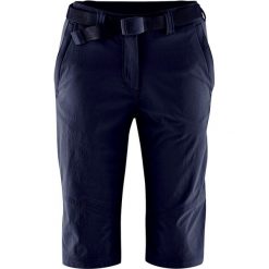 Damskie szorty bermudzkie Maier Sports Lawa. Brązowe szorty damskie Maier Sports, bez wzorów, z materiału. Za 349.70 zł.