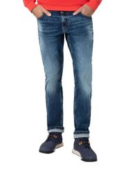 Timezone Dżinsy "EduardoTZ" - Slim fit - w kolorze niebieskim rozmiar: W33/L34. Niebieskie jeansy męskie Timezone. Za 166.88 zł.