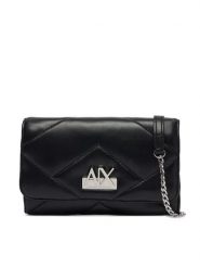 Armani Exchange Torebka XW000358 AF26568 UC001 Czarny. Czarne torebki klasyczne damskie Armani Exchange, bez wzorów, ze skóry, wizytowe, bez kołnierzyka, bez ramiączek. Za 454.99 zł.