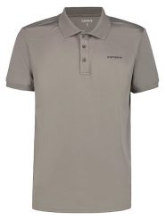 Icepeak Funkcyjna koszulka polo w kolorze szarobrązowym rozmiar: XL. Brązowe koszulki polo męskie ICEPEAK, xl, bez wzorów, bez ramiączek. Za 83.42 zł.