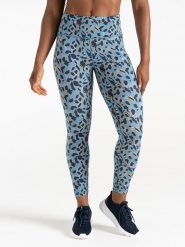 Dare 2b Legginsy sportowe "Influential" w kolorze niebieskim rozmiar: 38. Niebieskie legginsy damskie Dare 2b, bez wzorów, z materiału. Za 56.53 zł.