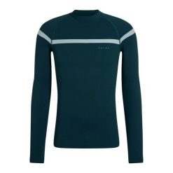 Koszulka z golfem z długim rękawem Falke Warm. Zielone koszulki męskie z długim rękawem Falke, m. Za 337.50 zł.