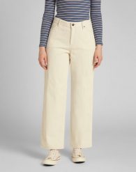 LEE WIDE LEG LONG DAMSKIE SPODNIE JEANSOWE SHARK TOOTH L31ZQU79 112139903. Spodnie materiałowe damskie Lee, bez wzorów, z jeansu. Za 199.99 zł.