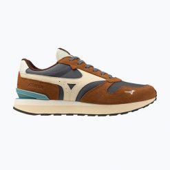 Buty męskie Mizuno RB87 quiet. Brązowe obuwie do biegania damskie Mizuno. Za 419.99 zł.