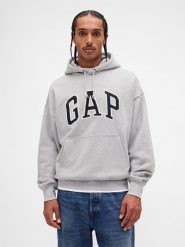 GAP Bluza w kolorze jasnoszarym rozmiar: XL. Szare bluzy z kapturem męskie GAP, xl. Za 348.08 zł.