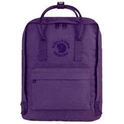 Plecak sportowo-turystyczny Re-Kanken 16l. Fioletowe plecaki damskie Fjällräven, bez wzorów, sportowe. Za 471.99 zł.